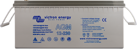 Victron - 12V/60Ah AGM Super Cycle Batt. (M6) [BAT412060082]