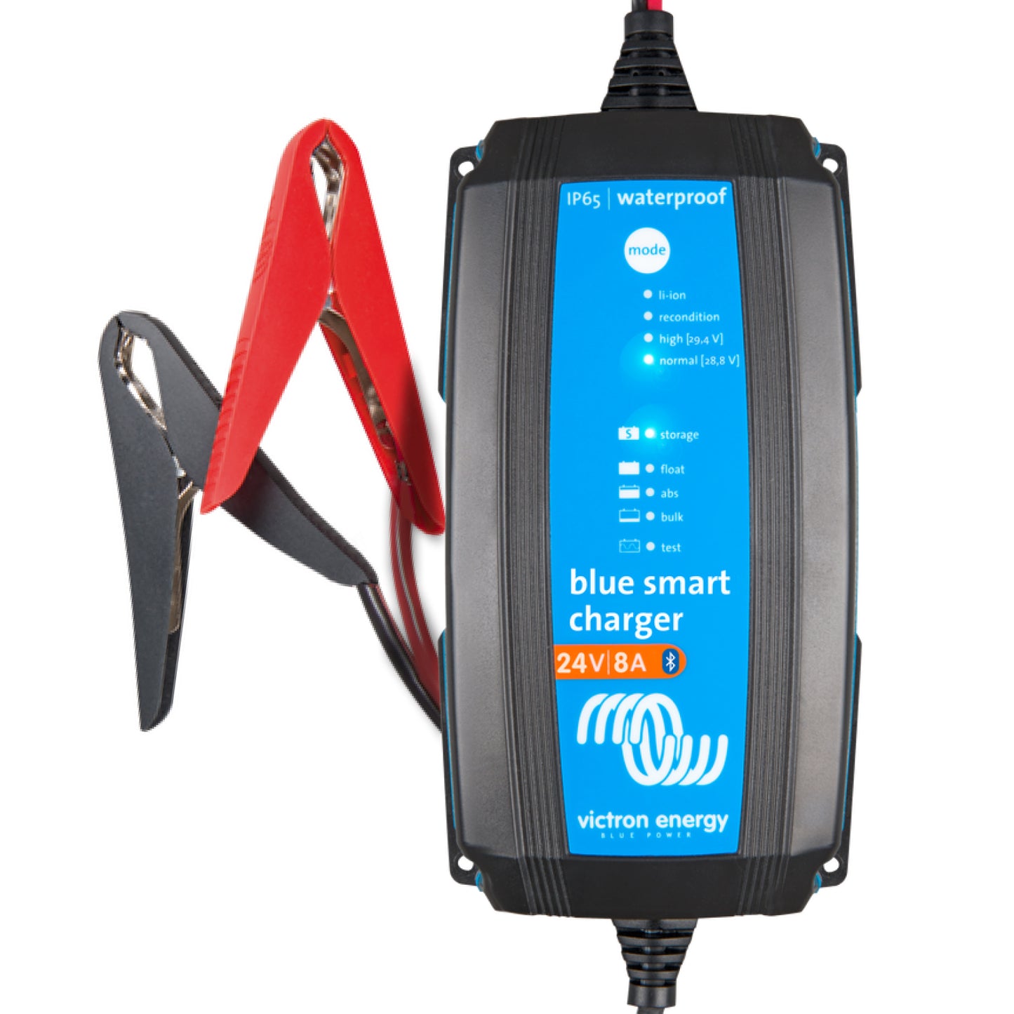 Victron - Blue Smart IP65 Charger 24/8(1) 120V NEMA 1-15P Retail [BPC240831104R]
