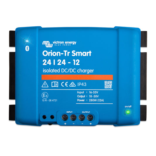 Victron - Orion-Tr Smart 24/24-12A (280W) Isolated DC-DC charger [ORI242428120]
