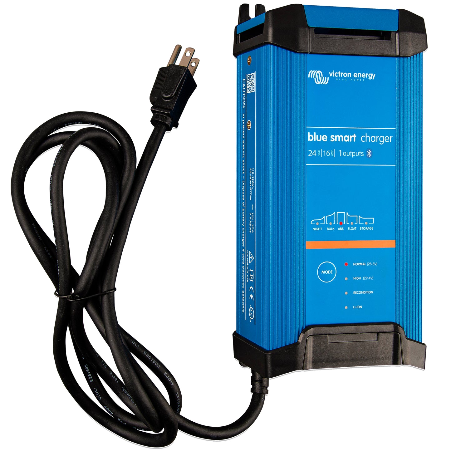 Victron - Blue Smart IP22 Charger 24/16(1) 120V NEMA 5-15 [BPC241647102]