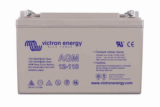 Victron - 12V/110Ah AGM Deep Cycle Batt. [BAT412101084]