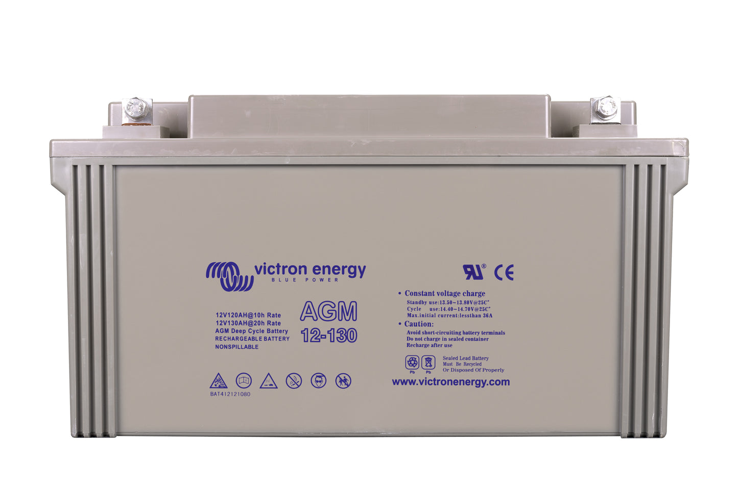 Victron - 12V/130Ah AGM Deep Cycle Batt. [BAT412121084]