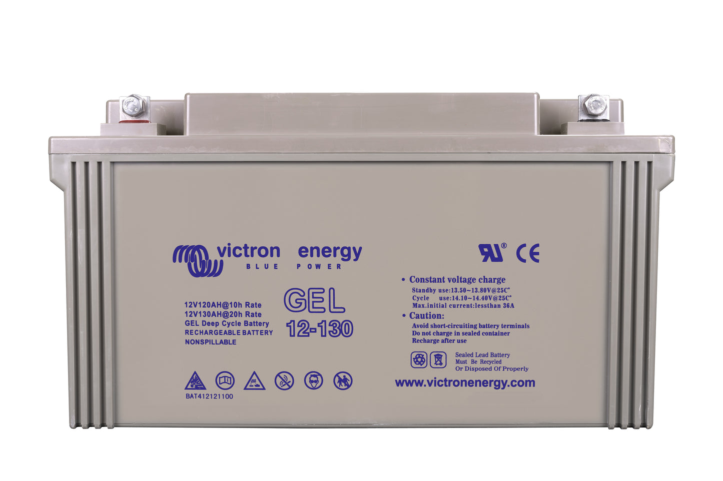 Victron - 12V/130Ah Gel Deep Cycle Batt. [BAT412121104]