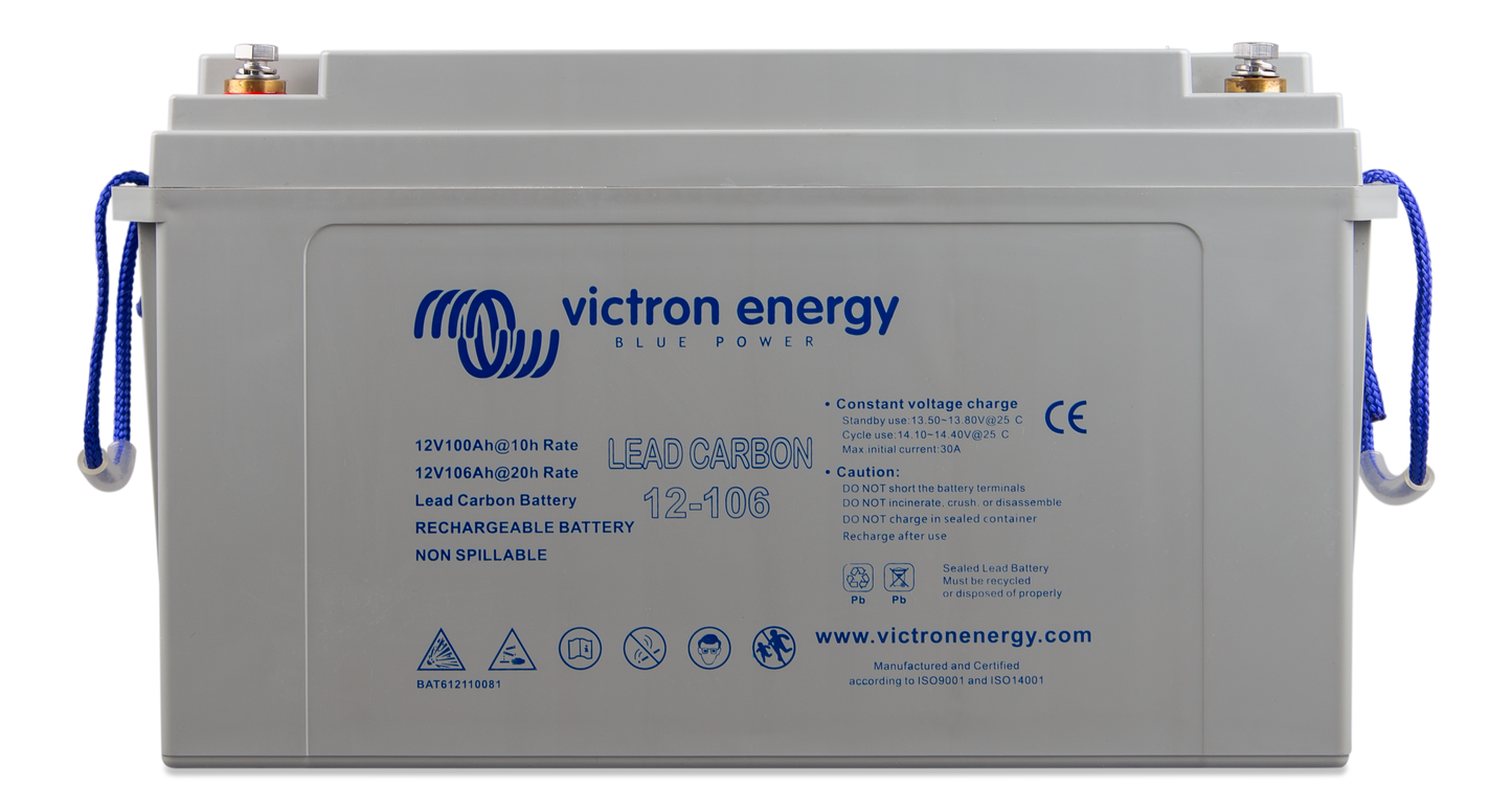 Victron - Lead Carbon Battery 12V/106Ah (M8) [BAT612110081]