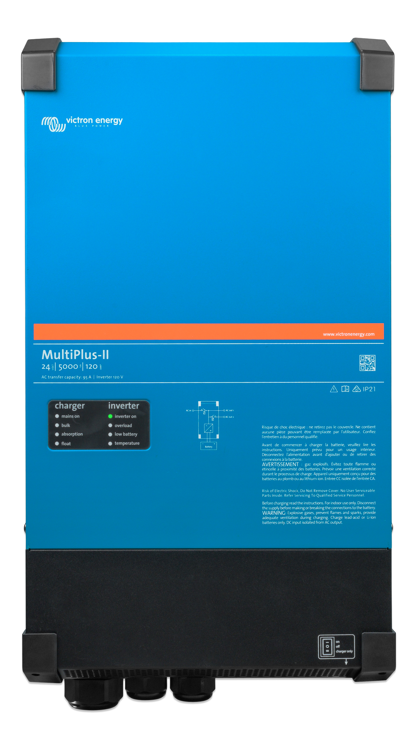 Victron - MultiPlus-II 24/5000/120-95 120V [PMP242505110]