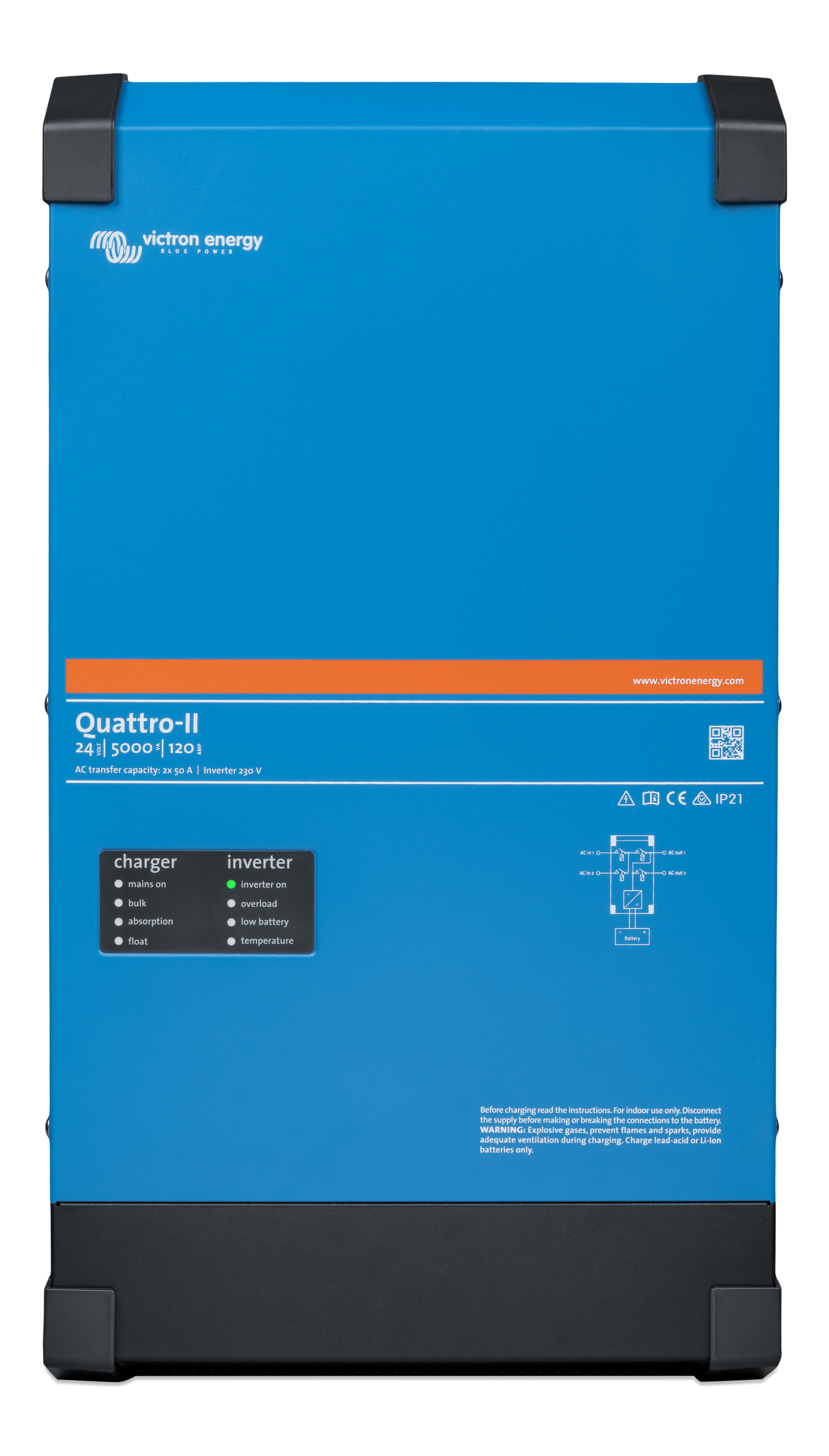 Victron - Quattro-II 24/5000/120-50/50 230V [QUA242505010]