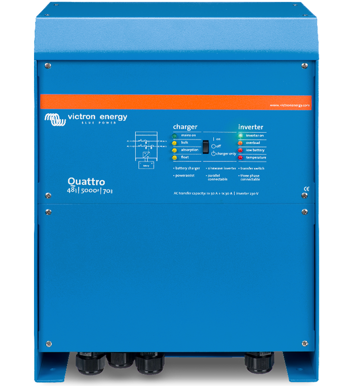 Victron - Quattro 24/3000/70-50/50 230V VE.Bus [QUA242300013]