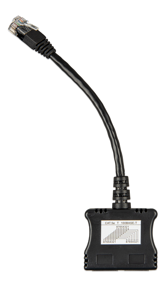 Victron - RJ45splitter 1xRJ45male/2xRJ45fem.*If 0, order ASS030065511* [ASS030065510]