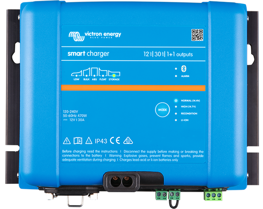 Victron - Smart IP43 Charger 12/50(1+1) 120-240V [PSC125051095]