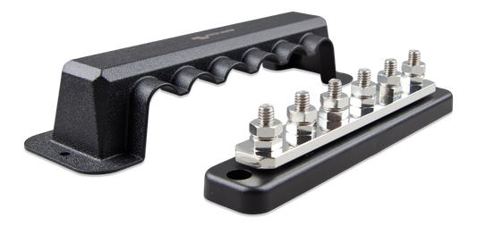 Victron - Busbar 250A 2P with 6 screws +cover [VBB125020620]