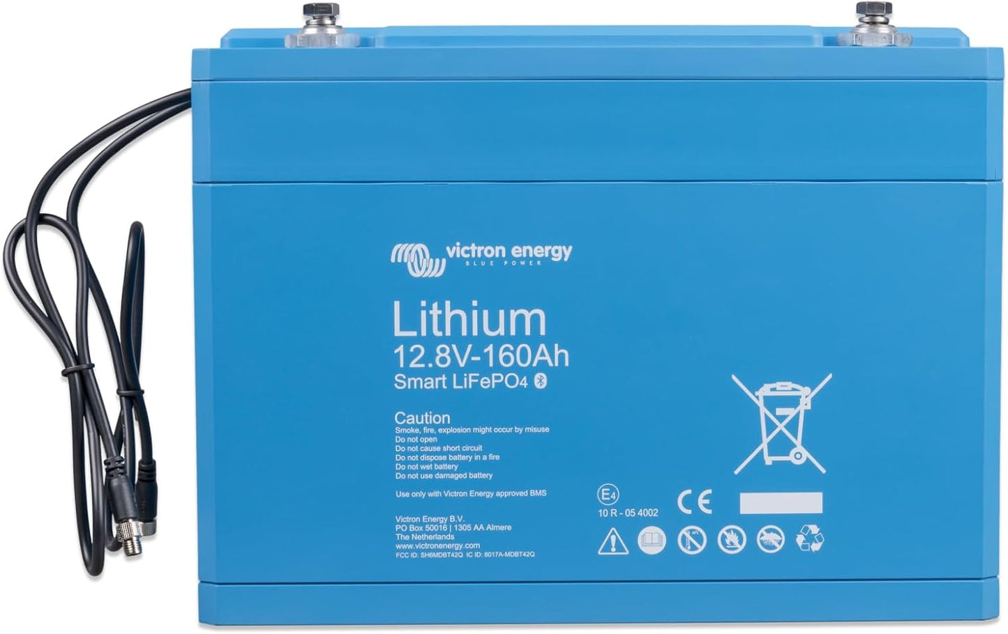Victron - LiFePO4 Battery 12,8V/160Ah Smart *If 0, order BAT512118610* [BAT512116610]
