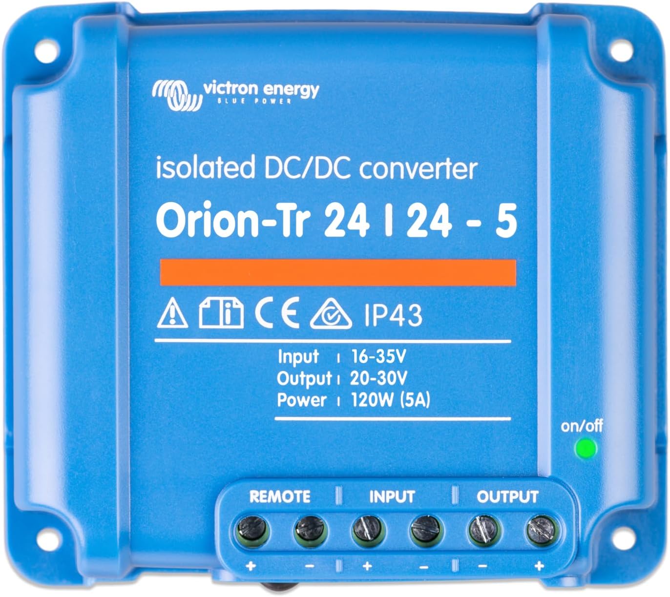 Victron - Orion-Tr 24/24-5A (120W) Isolated DC-DC converter Retail [ORI242410110R]