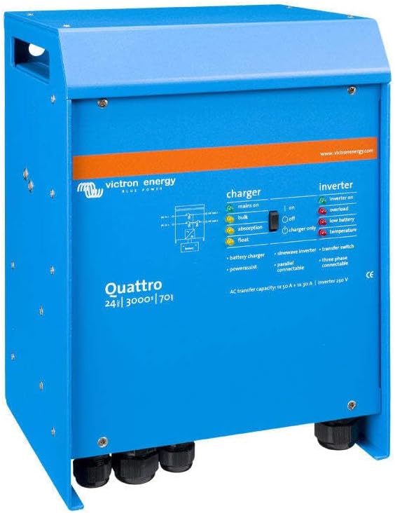 Victron - Quattro 24/3000/70-50/50 230V VE.Bus [QUA243020010]
