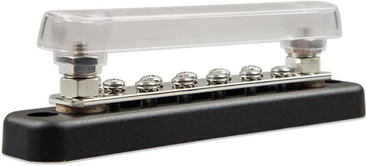 Victron - Busbar 150A 2P with 10 screws +cover [VBB115021020]